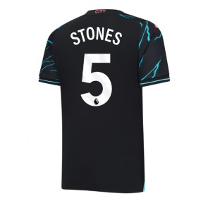 Manchester City John Stones #5 Tredje trøje 2023-24 Kort ærmer